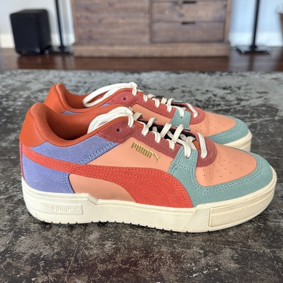 Puma x Tinycottons Multicolor Trainer Sneakers Size 6.5 Childrens - Picture 3 of 6